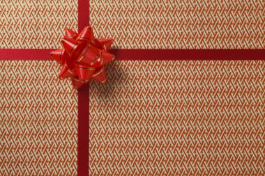 Yay ve tatil desenli hediye kutusu arkaplanı 