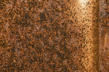 Paslı demir desenli paslı demir zemin.