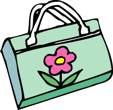  Resim, beyaz arkaplanda çanta