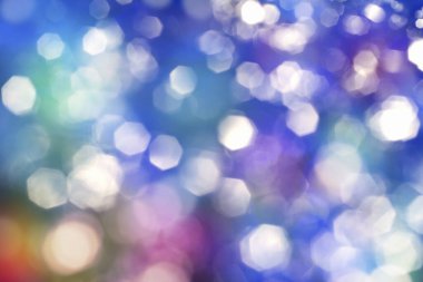 Bokeh ışıkları ile bulanık arkaplan