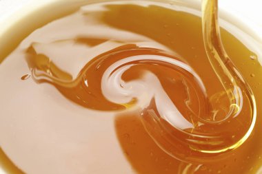 Taze organik bal yakın plan görüntüsü           