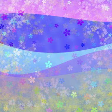 Güzel çiçekli bahar arkaplanı             