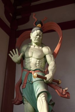 Vajra Savaşçı Heykeli. Yaklaş. 