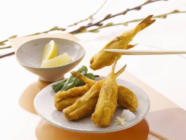 Geleneksel Japon yemekleri.