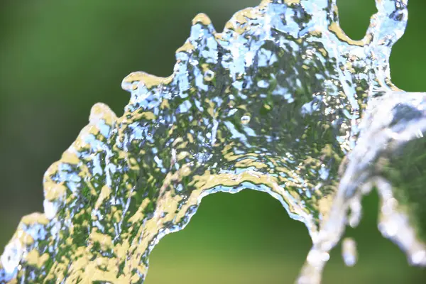 Wassertropfen Spritzen — Stockfoto
