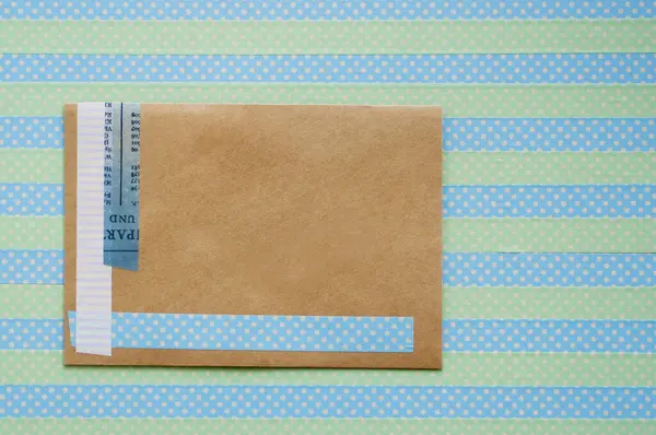 Blank envelope isolated on  background
