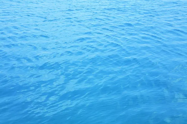 Блакитна Поверхня Води Відображенням Воді — стокове фото