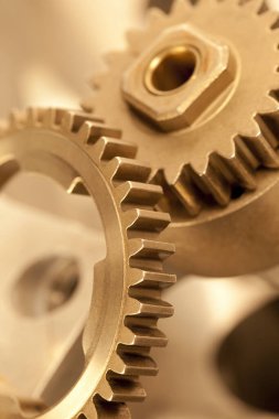 gears, cogwheel, spare parts