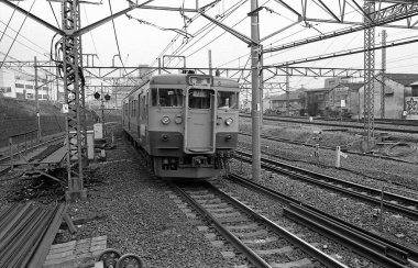 Şehirdeki tren istasyonu.