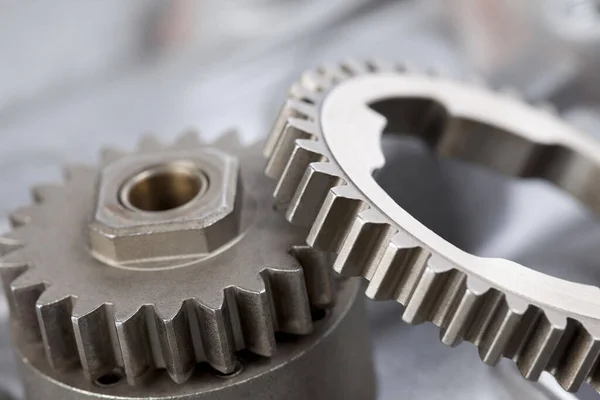 Gears Cogwheel Spare Parts — стоковое фото