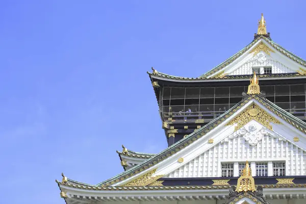 Burg Von Osaka Wahrzeichen Japans — Stockfoto