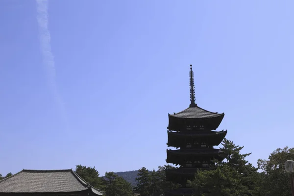 Imagen Del Hermoso Templo Kofuku Concepto Viaje — Foto de Stock
