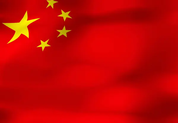 National Flag China — Stock Photo, Image