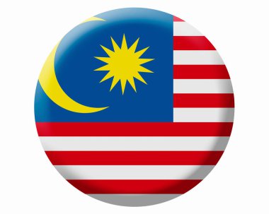 Malezya bayrağı, yuvarlak şekil simgesi