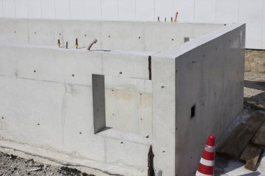 inşa etmek için beton temel