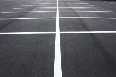 Parktaki boş yol