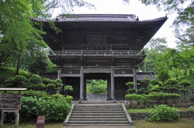 Hie Shrine at Hiyoshicho, Sakata Yamagata Prefecture clipart