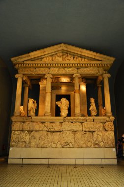 Roma forumunda antik Roma mermer sütunları, Roma, İtalya