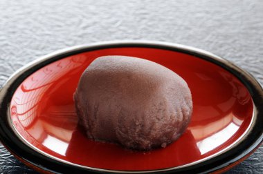 Lezzetli bir çikolatalı tatlının mutfak fotoğrafı.