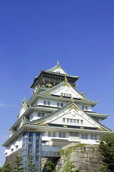 Główna Wieża Zamku Osaka Osaka Japonia — Zdjęcie stockowe