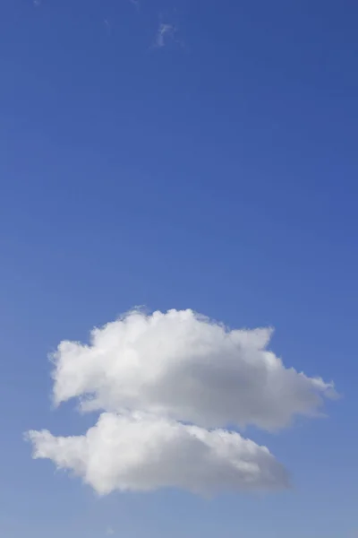 Cielo Azul Nubes Blancas Fondo Natural — Foto de Stock