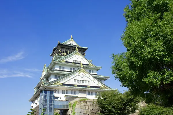 Torre Principal Castelo Osaka Cidade Osaka Japão — Fotografia de Stock