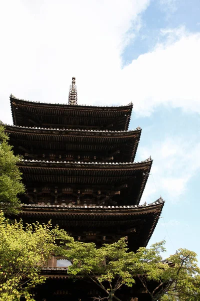 Pagoda Cinco Pisos Gojunoto Kyoto Japón — Foto de Stock