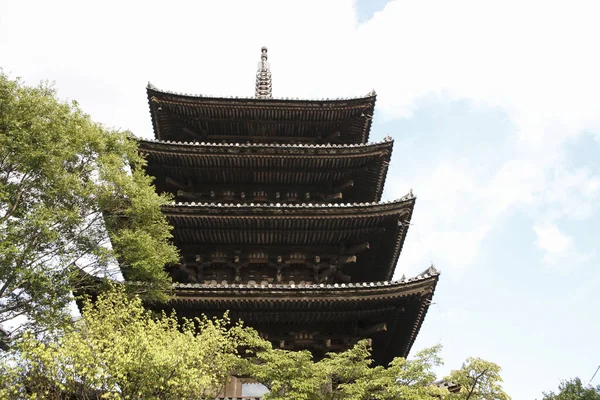 Пятиэтажная Пагода Дзи Киото Япония — стоковое фото