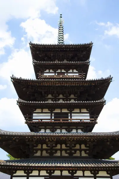 Five Story Pagoda Nara Kofukuji — Stock Photo, Image