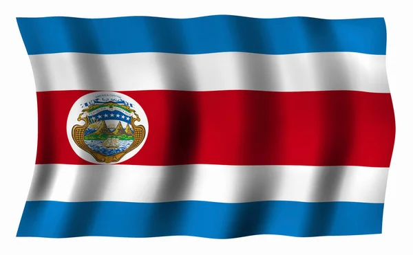 Bandeira Belize Forma Retangular Com Uma Textura — Fotografia de Stock