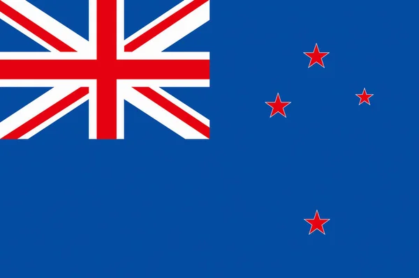 Yeni Zelanda Bayrağı — Stok fotoğraf