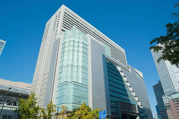 Moderne Bygninger Osaka Japan – stockfoto
