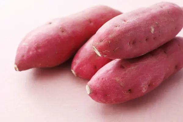 Close View Narutokintoki Sweet Potatoes — Stock Photo, Image