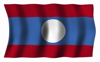 laos bayrağı