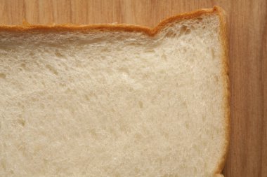 yakın - ahşap zemin üzerinde taze ekmek görünümü