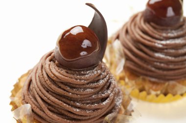 Lezzetli tatlı manzarası