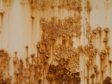 Arka planda soyut paslı metal dokusu