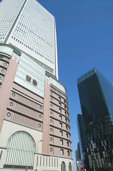 Moderne Gebouwen Osaka Stad Japan — Stockfoto