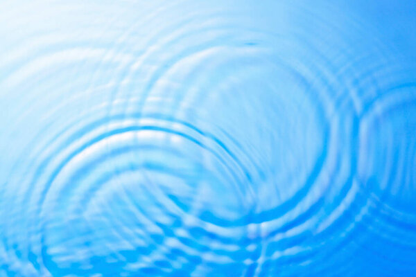 abstract blue background, beautiful water surface