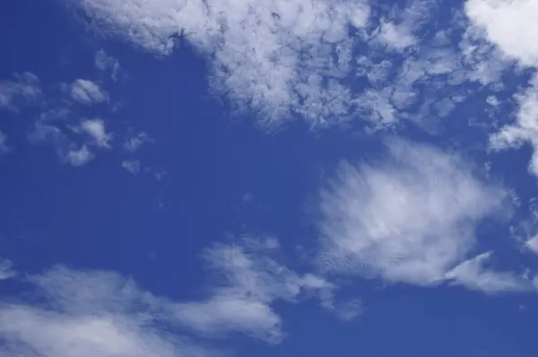 Kék Felhők Természet Háttér — Stock Fotó