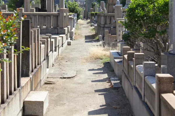 Japonya 'daki Japon mezar taşları ve mezarlığı