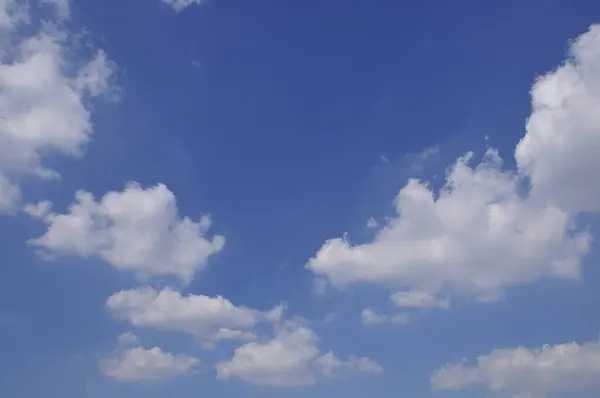 Blue Sky Clouds Nature Background — Stock Photo, Image