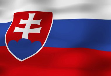 Slovakya bayrağı