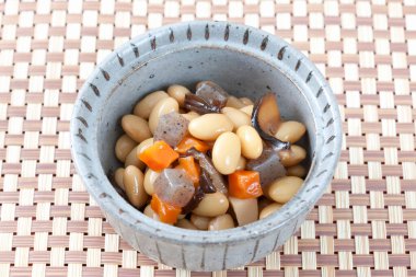 Geleneksel Japon mutfağı yakın çekim görüntüsü