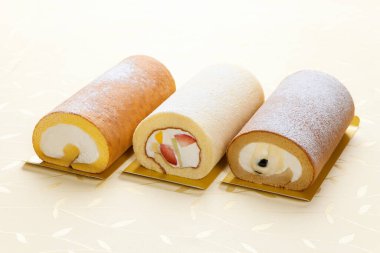 Lezzetli tatlıların yakın plan görüntüsü 