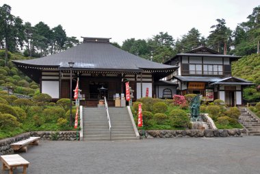 Kyoto, Japonya 'daki eski bir Japon tapınağı..