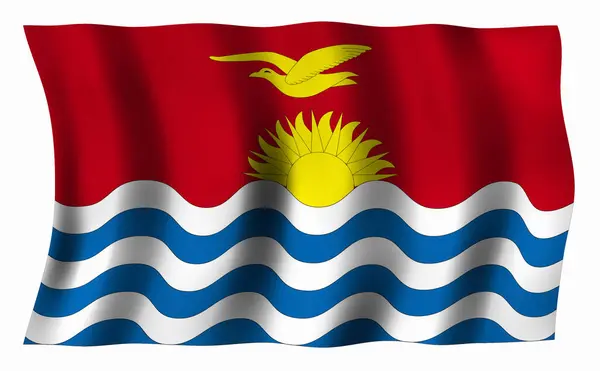Kiribati Bayrağı — Stok fotoğraf