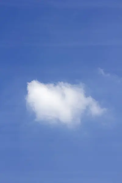 Hermoso Cielo Azul Con Fondo Nubes — Foto de Stock