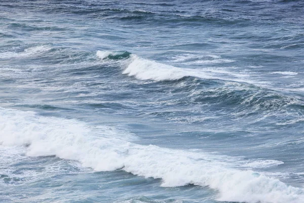 Морські Хвилі Піною Природа Концепція Відпустки — стокове фото