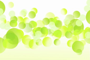 Bokeh ışıkları ile yeşil arka plan bulanık